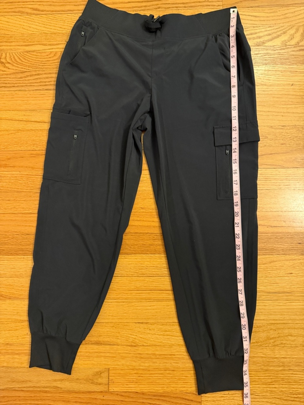All in Motion Black Track Performance Jogger Pants - Picture 9 of 9